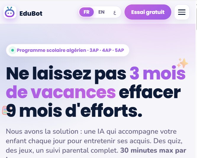 EduBot Algérie